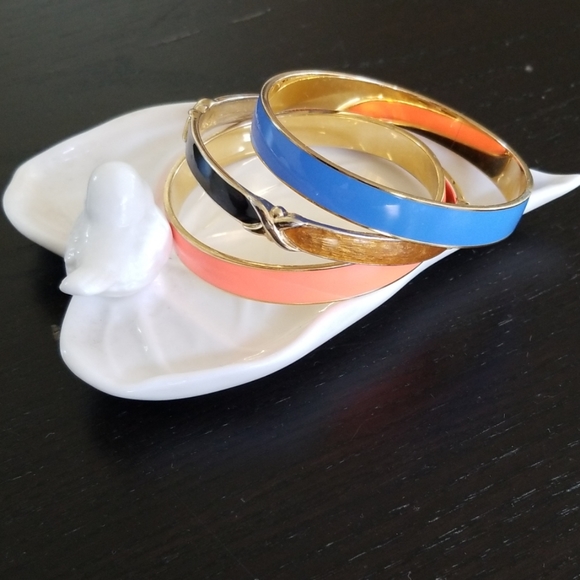 J.Crew 3  enamel bangles - Picture 2 of 3
